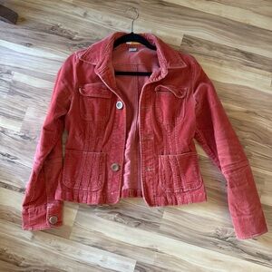 Tulle Coral Women's Corduroy Jacket